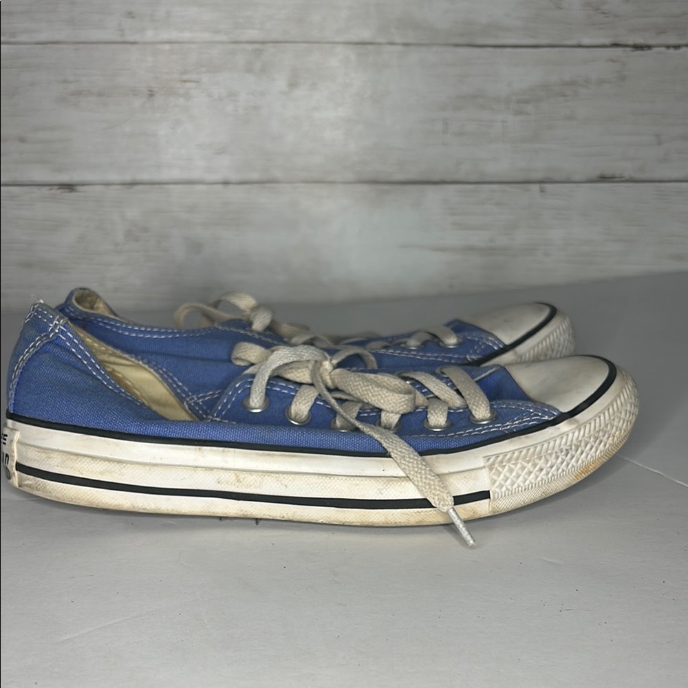 Blue Canvas Kids Shoes